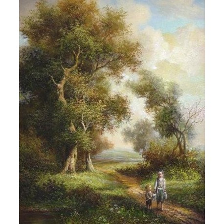 458x458 Elena Flerova - Oil Painting Gallery Art