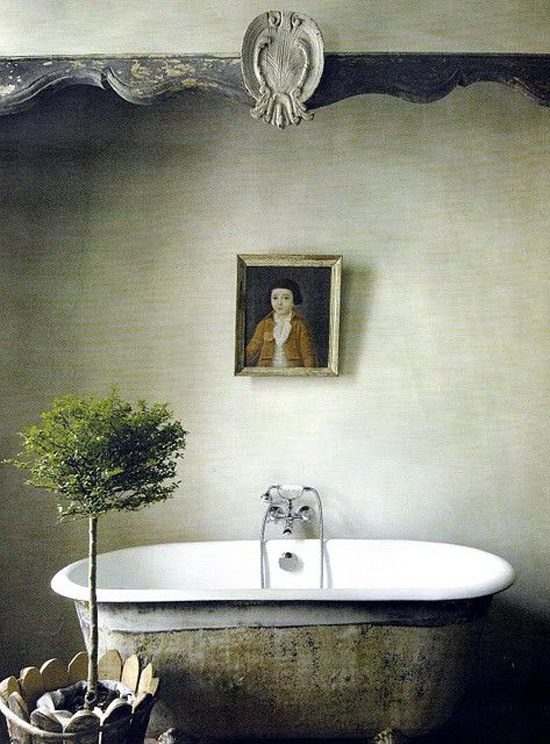 550x744 Bathroom Wall Art Ideas And Advice Rated People Blog - Oil Painting In Bathroom