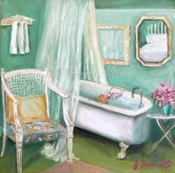 250x247 Bathroom Oil Painting - Oil Painting In Bathroom