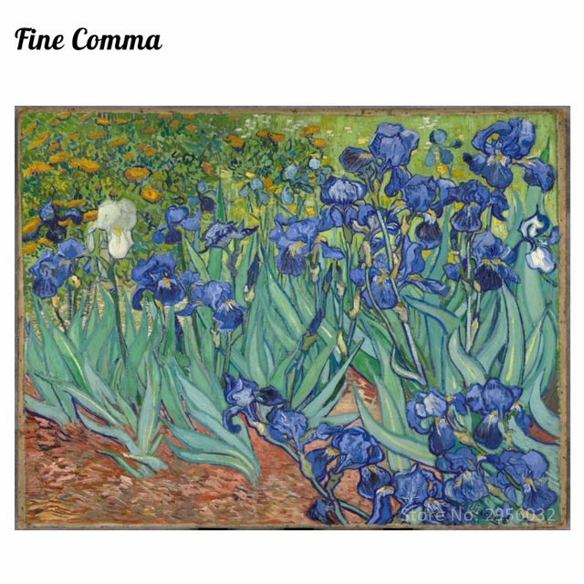 640x640 Irises Les Iris 1889 By Vincent Van Gogh Hand Painted Oil Painting - Oil Painting Iris