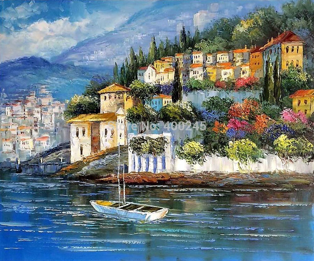 1000x833 Landscape Oil Painting Italy - Oil Painting Italian Landscape
