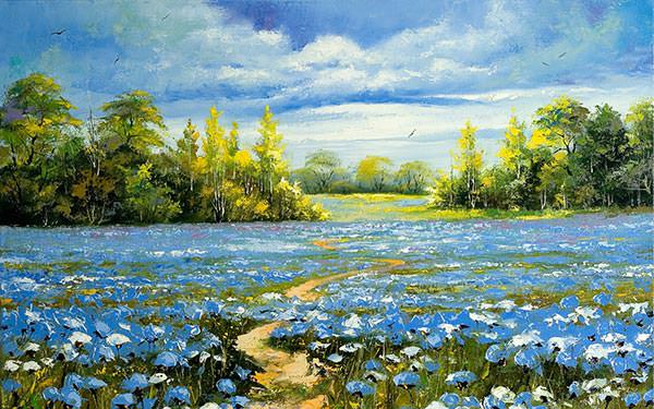 600x375 Landscape Oil Painting - Oil Painting Landscape