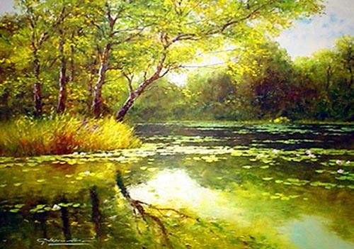 500x351 Modern Landscape Painting,oil Paintings, - Oil Painting Landscape Artists