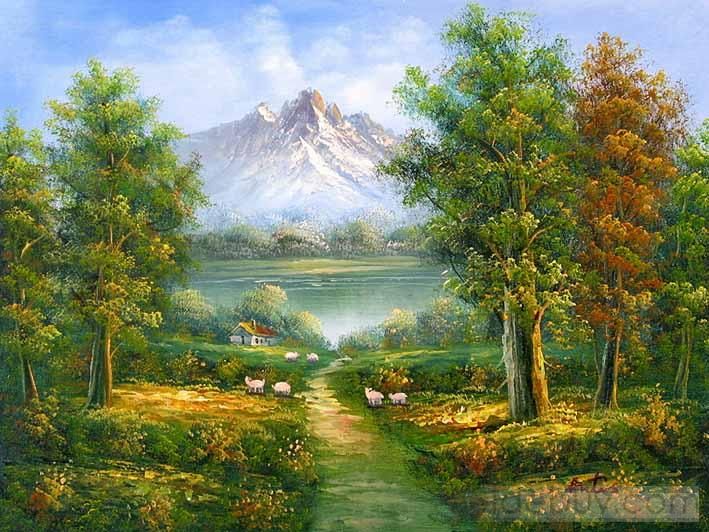 709x532 54 Best Landscape Art Images On Landscape Art - Oil Painting Landscape Artists