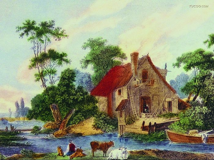 700x525 Western Art Painting Landscape Oil Painting Wallpaper 10 - Oil Painting Landscape Artists