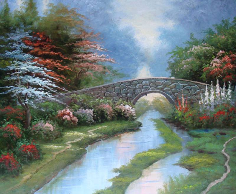 800x658 Oil Paintings Frames - Oil Painting Landscape Pictures