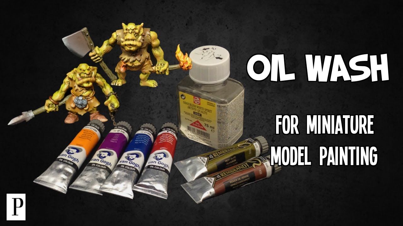 1280x720 How To Make Oil Washes For Your Miniatures - Oil Painting Miniatures