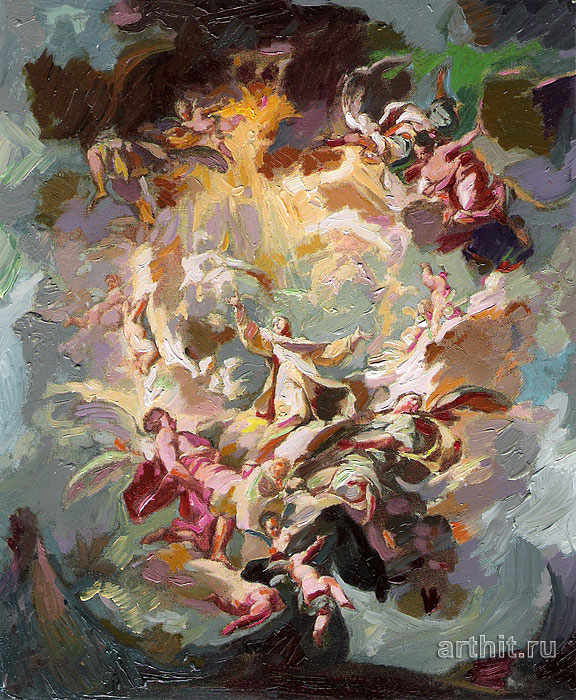 576x700 Miniature Art. Miniature - Oil Painting Miniatures