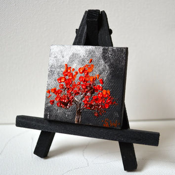 354x354 Shop Dollhouse Miniature Trees On Wanelo - Oil Painting Miniatures