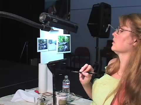 480x360 Minitrailer For How To Paint A Miniature Oil Painting By Barbara - Oil Painting Miniatures