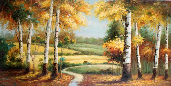 700x354 Natural Scenery Oil Painting 24x48 Id8216 - Oil Painting Natural Scenery