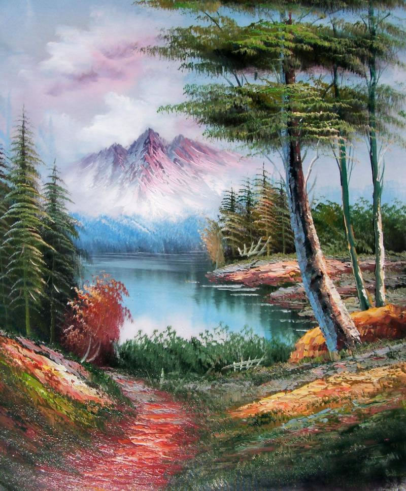 800x968 Oil Paintings Frames - Oil Painting Nature Scenes