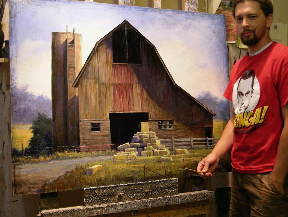 960x725 Fine Artist, Simon Winegar Is Still Painting - Oil Painting Of America