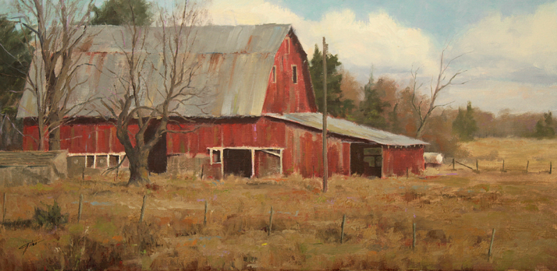 800x390 Oil Paintings By Jason Tako Save A Barn And Take One Home - Oil Painting Of Barns