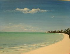 236x185 Beach Path Oil Painting Original Artwork Seascape Beach Scene - Oil Painting Of Beach Scenes