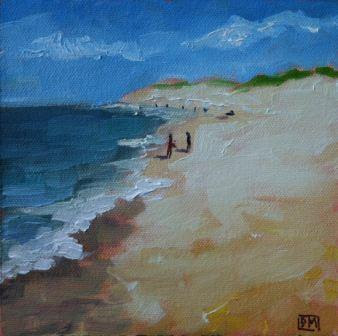 338x336 Beach Week 2 - Oil Painting Of Beach Scenes