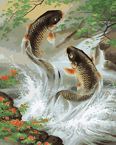 Oil Painting Of Fish