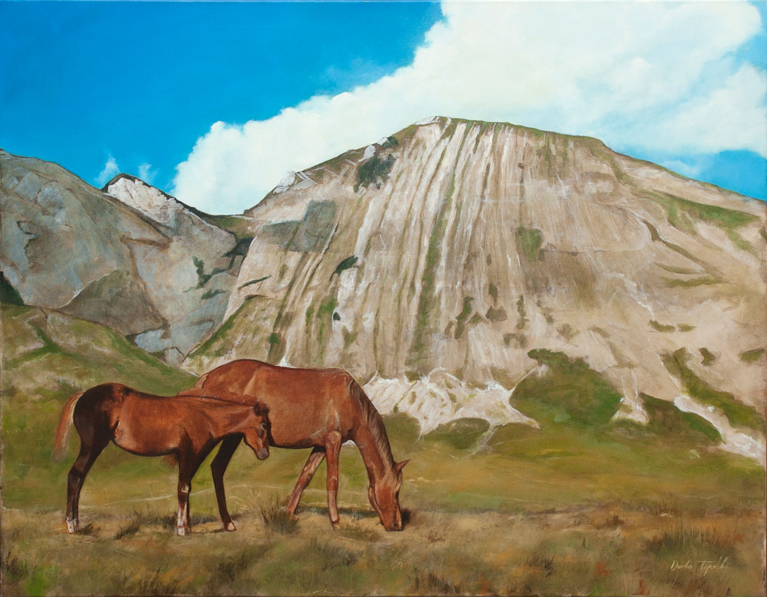1555x1210 Wild Horses Oil Painting Fine Arts Gallery - Oil Painting Of Horses Original