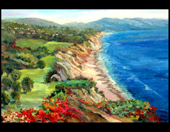 675x525 Original En Plein Air Beach, Seascape, Ocean, Oil Paintings By - Oil Painting Of Ocean Scenes