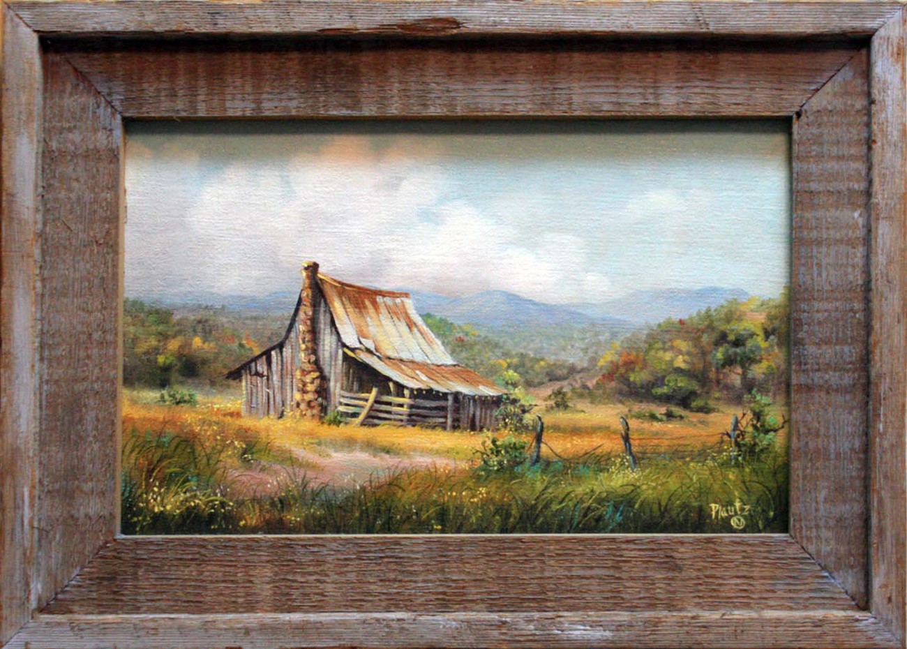 1300x930 Original Signed Oil Painting My Texas Artist And 50 Similar Items - Oil Painting Of Old Barns