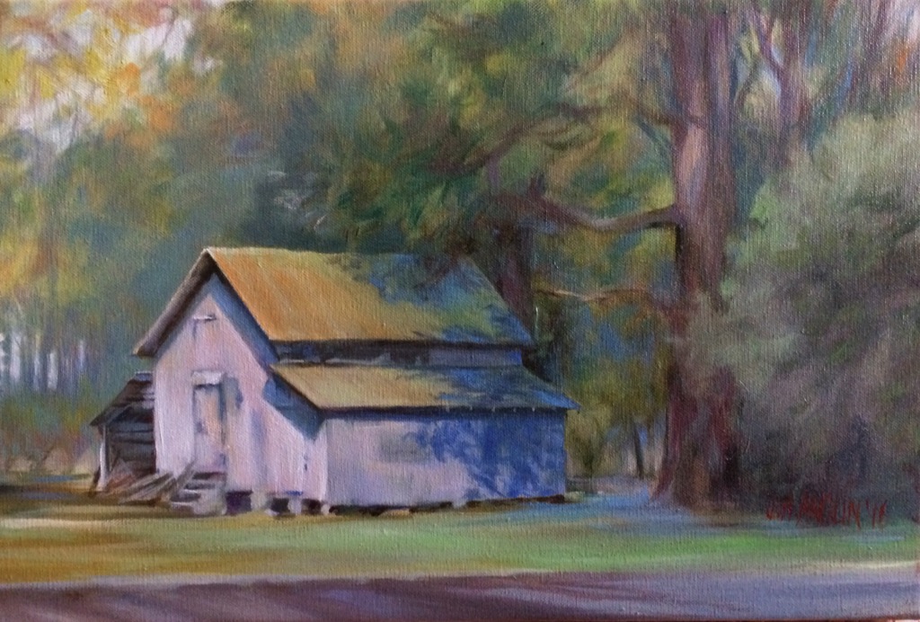 1024x692 The Jack Anglin Studio And Gallery Drawings, Pastels, Oil - Oil Painting Of Old Barns