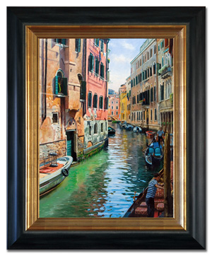 300x362 Venice Original Oil Paintings By Paul Harley Lakeland Landscape Artist - Oil Painting Of Venice Italy