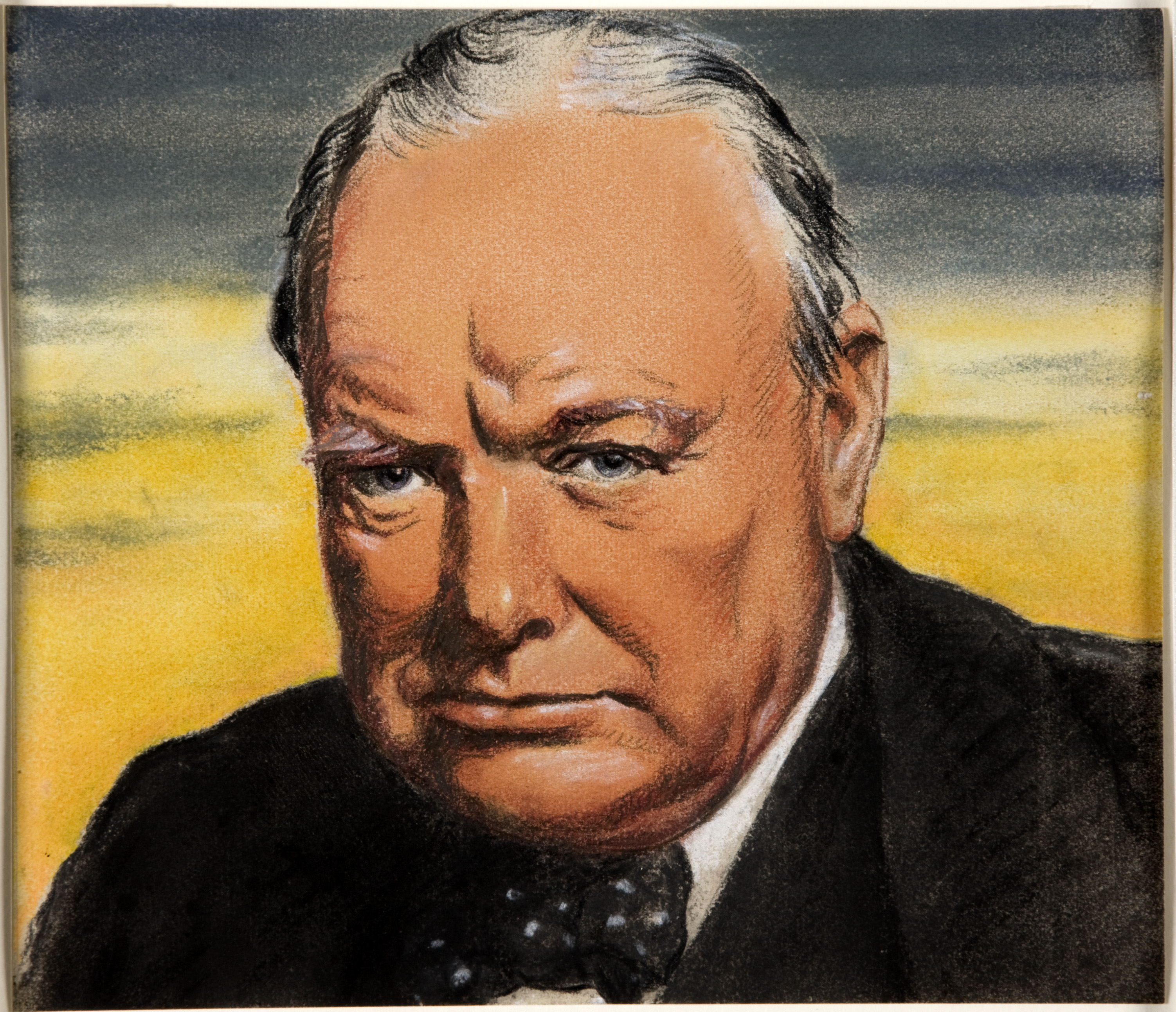 3005x2585 Fileinf3 75 Pt2 Winston Churchill.jpg - Oil Painting Of Winston Churchill