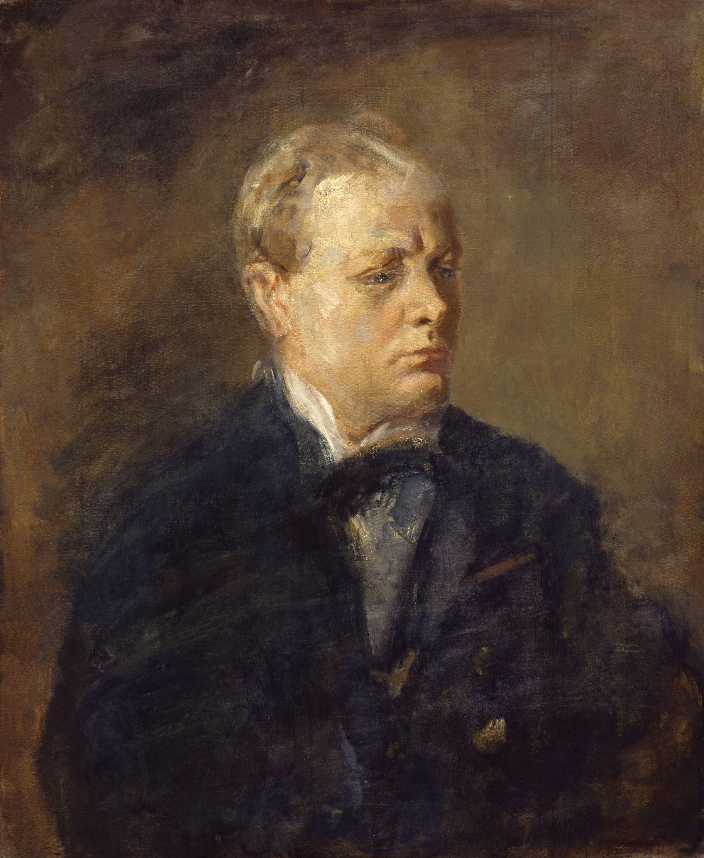 2400x2923 Filesir Winston Leonard Spencer Churchill By Ambrose Mcevoy.jpg - Oil Painting Of Winston Churchill