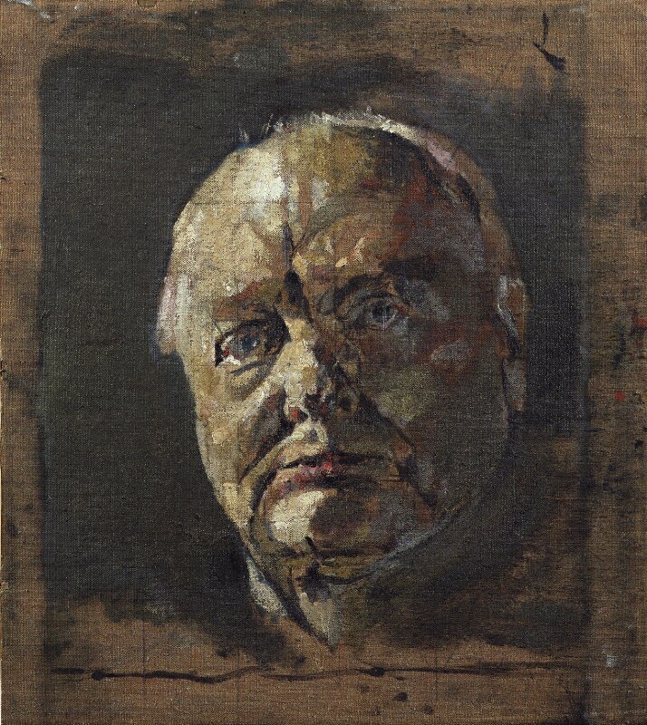 714x800 Npg 5332 Winston Churchill - Oil Painting Of Winston Churchill