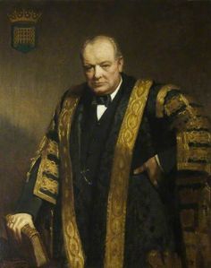 236x299 Winston Churchill Bbc - Oil Painting Of Winston Churchill