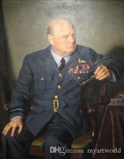 416x530 2018 Arthur Pan,winston Churchill With Glasses In His Hand,hd Art - Oil Painting Of Winston Churchill