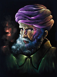 Oil Painting On Black Velvet