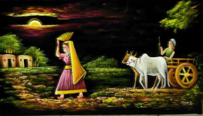 700x400 Oil Painting On Black Velvet Cloth Oil Painting Gallery - Oil Painting On Black Velvet