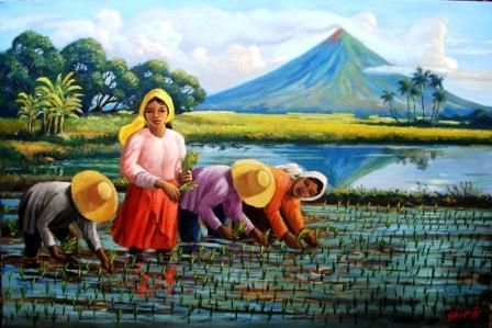 448x299 Filipino Paintings For Sale Oil Paintings Of Philippine - Oil Painting Philippines