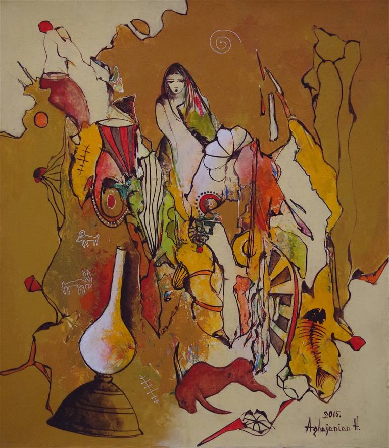 770x886 Saatchi Art Fantasy, Surrealism, Abstract Figurative Art - Oil Painting Pics