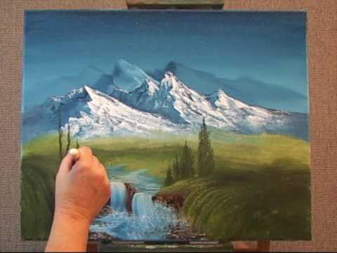 480x360 Learn How To Create Large Pine Trees The Easy Way Part 1 - Oil Painting Pine Trees