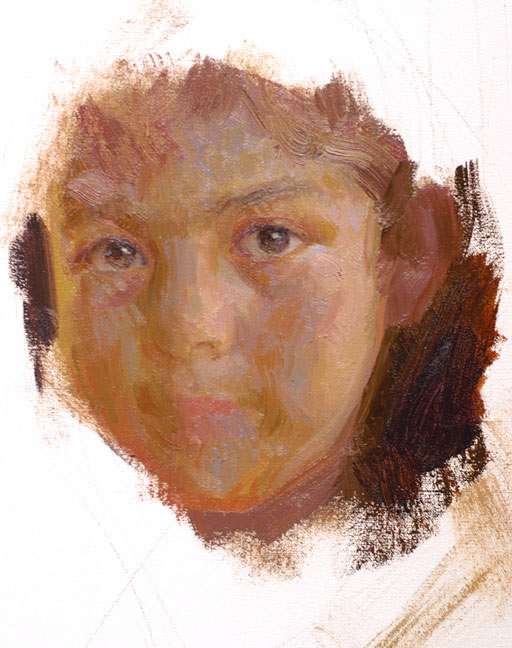 512x648 Oil Painting Portrait Tutorial - Oil Painting Portraits