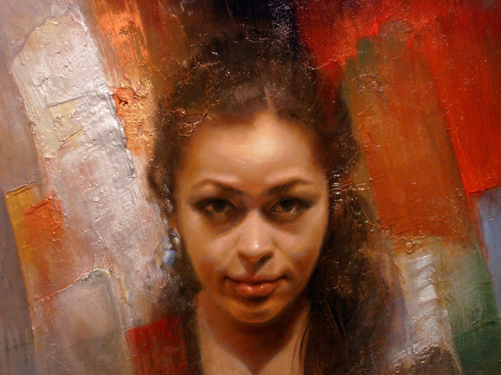 709x531 Colorful Oil Portrait [Archive] - Oil Painting Portraits