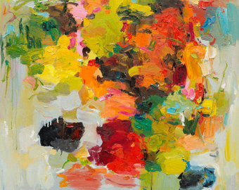 340x270 Abstract Painting Print Oil Painting Fine Art Print Giclee - Oil Painting Prints