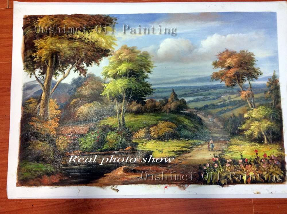 1000x747 High Quality Classical Landscape Paintings Picture Home Decor - Oil Painting Scenery