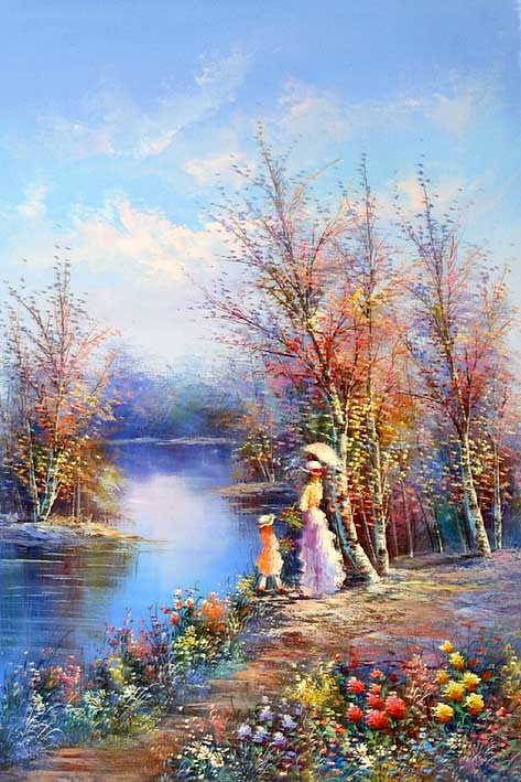 473x709 Sweet Scenery - Oil Painting Scenery
