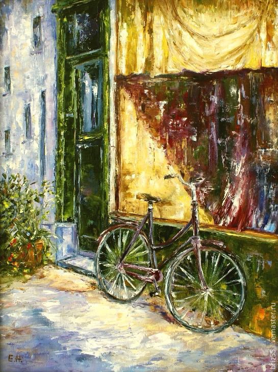 545x729 Oil Painting Old Shop Shop Online On Livemaster With Shipping - Oil Painting Shop