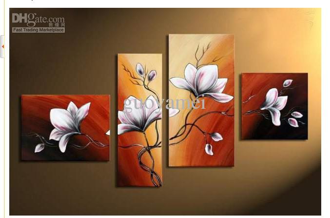 677x447 Brown Paintings 4 Four Canvas 001galerie Oil Painting Shop Selling - Oil Painting Shop