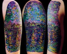 Oil Painting Style Tattoo