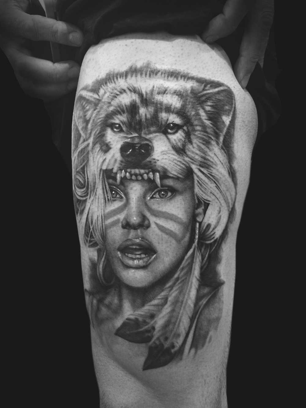 1000x1333 Jimi May Custom Amp Japanese Tattoo Design Sydney - Oil Painting Style Tattoo