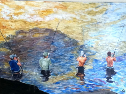 500x375 Why I Paint Large Watercolors On Canvas, Rather Than Paper - Oil Painting Vs Watercolor