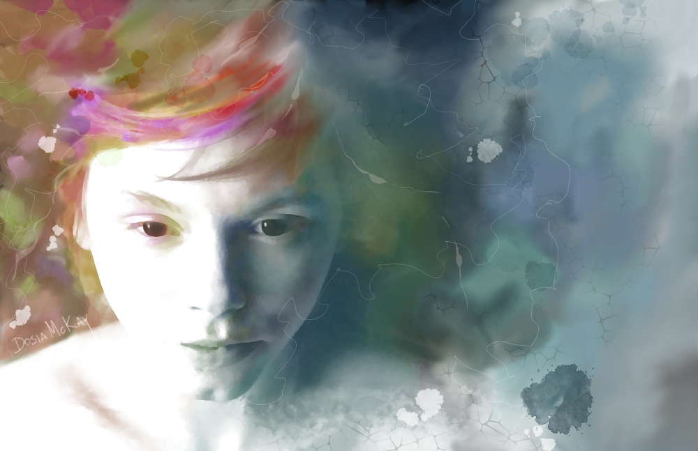 1000x647 Custom Portrait Painting Drawing In Oil, Acrylic, Watercolor - Oil Painting Vs Watercolor