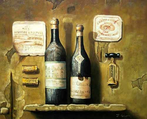 500x404 High Still Life Oil Painting - Oil Painting Wine