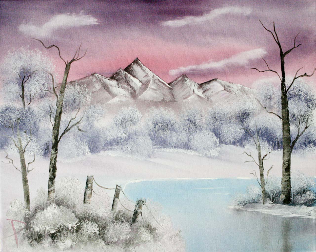 1280x1024 Phil Phox Oil Paintings The Place For All The Latest Information - Oil Painting Winter Scenes