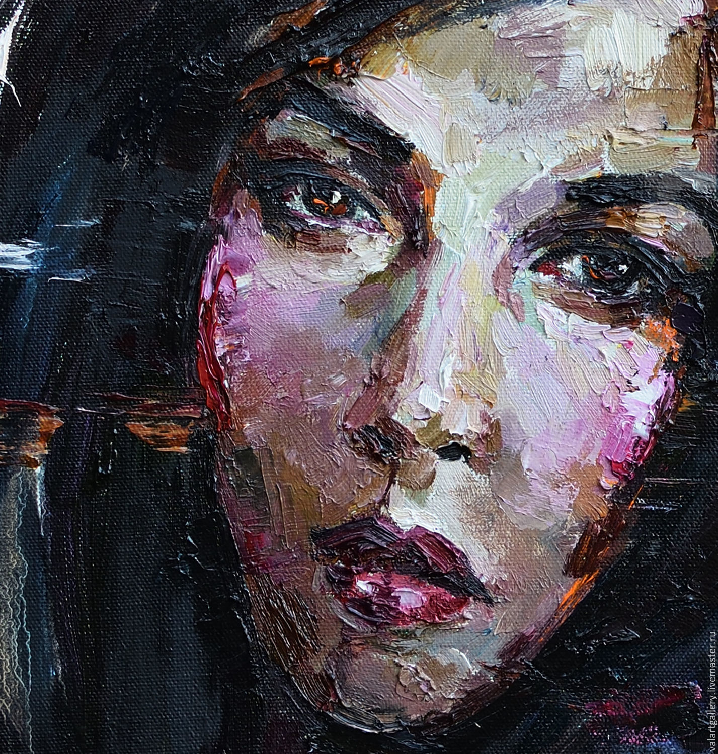 1427x1500 Woman Portrait - Oil Painting Woman Face